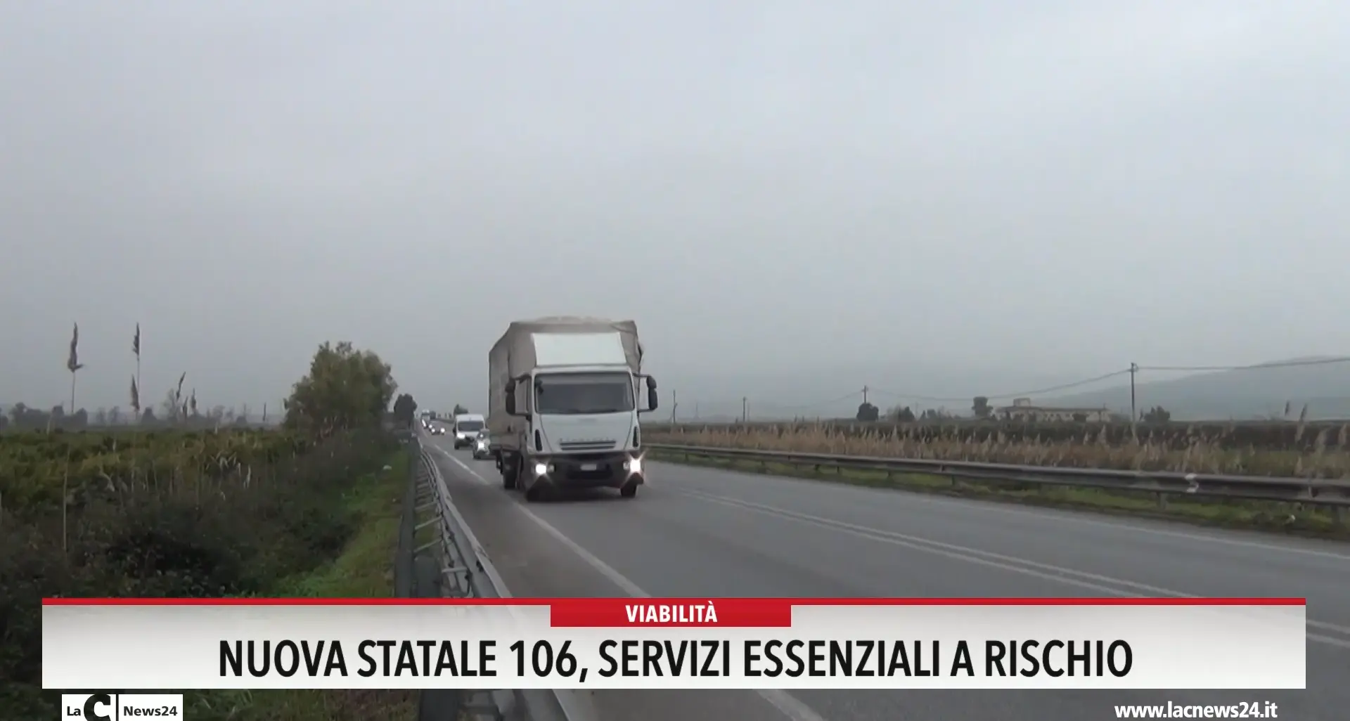 Nuova Statale 106, servizi essenziali a rischio