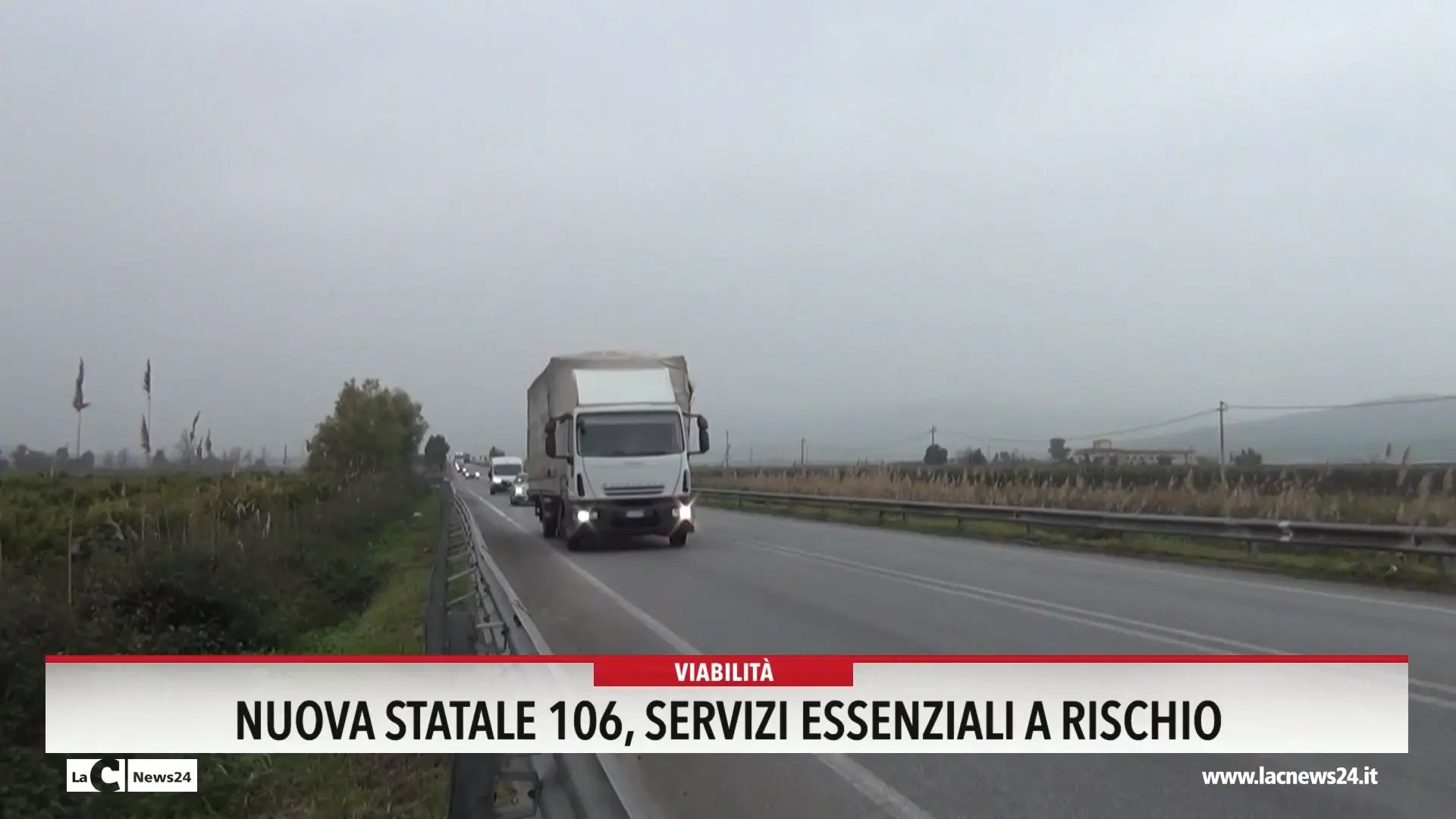 Nuova Statale 106, servizi essenziali a rischio
