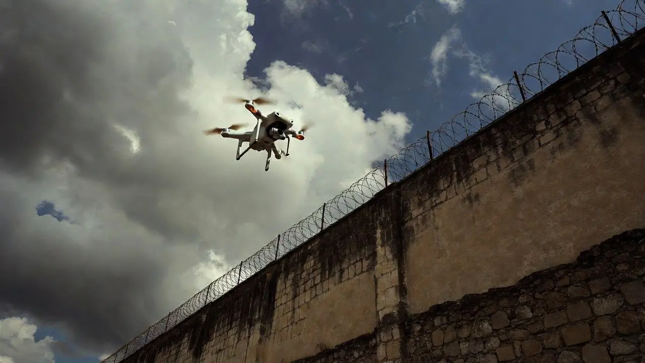 Carcere di Paola, abbattuto dagli agenti un drone con droga e 4 cellulari\u00A0\n