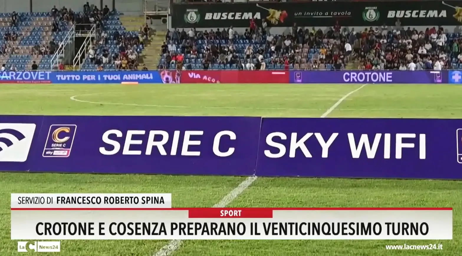 Crotone e Cosenza preparano il venticinquesimo turno