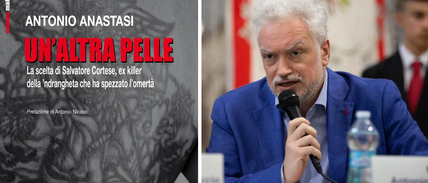 Un’altra pelle, il No alla ‘ndrangheta dell’ex killer Salvatore Cortese raccontato da Antonio Anastasi\n