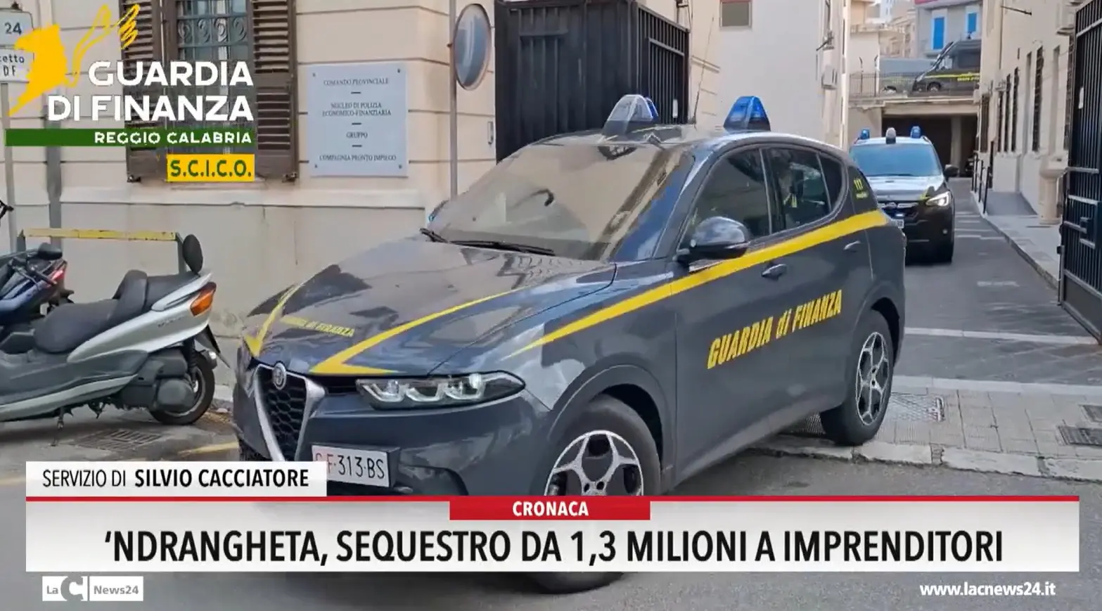 'Ndrangheta, sequestro da 1,3 milioni a imprenditori