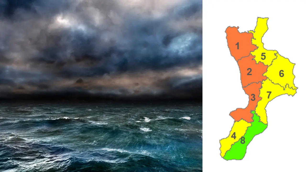 Domani allerta arancione nel Vibonese, i Comuni\u00A0chiudono le scuole: inizia Vibo, ecco l’elenco\u00A0-\u00A0LIVE\n