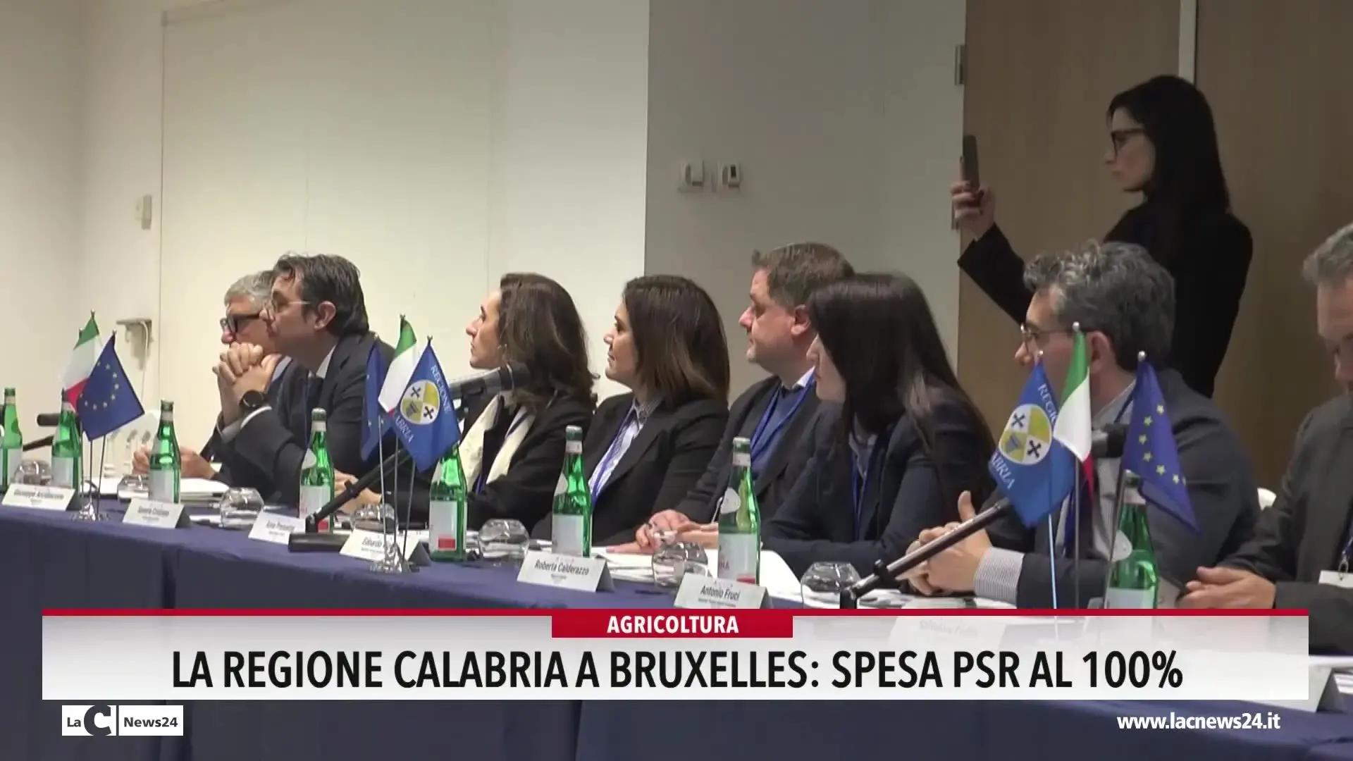 La regione Calabria a Bruxelles spesa psr al 100