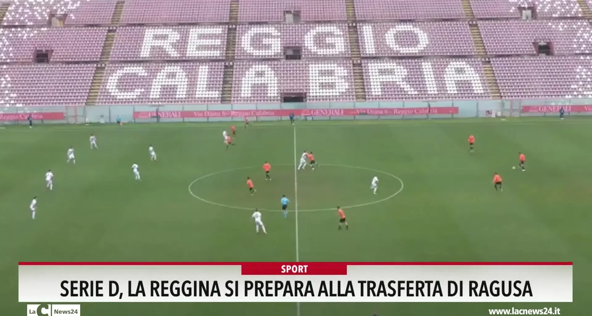 Serie D, la Reggina si prepara alla trasferta di Ragusa