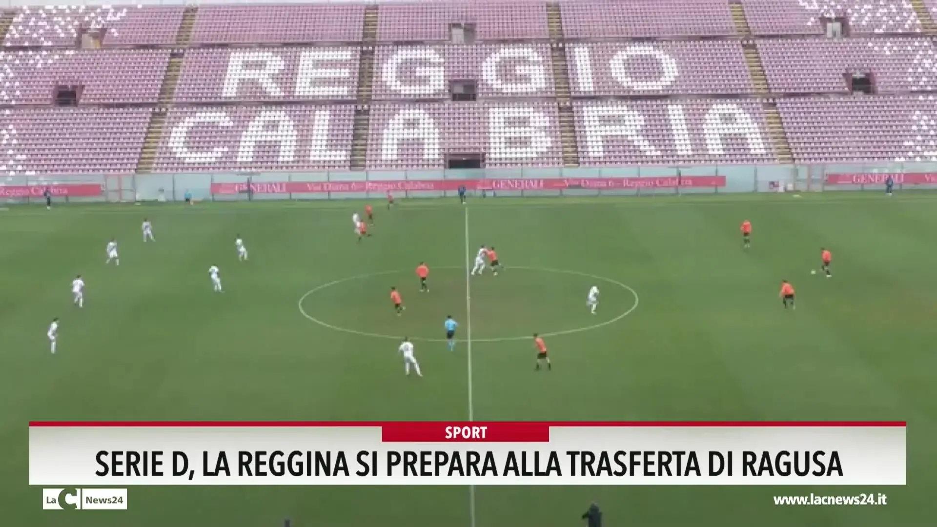 Serie D, la Reggina si prepara alla trasferta di Ragusa