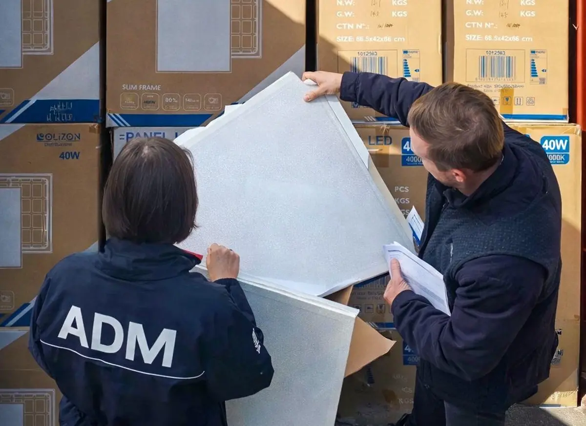 Agenzia Dogane e Monopoli,\u00A0maxi sequestro di pannelli led contraffatti nel porto di Gioia\u00A0Tauro: denunciato importatore\n