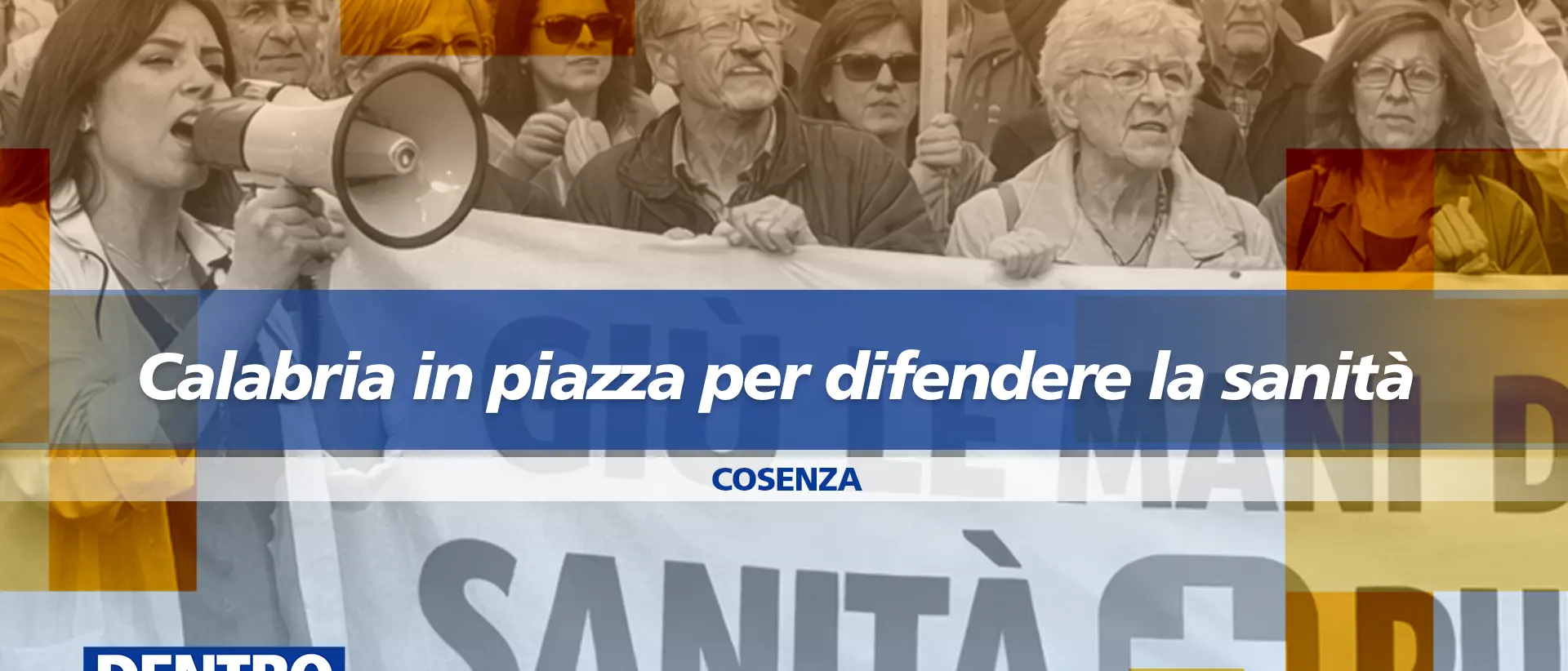 Da Vibo a Cosenza: la Calabria in piazza a difesa della sanità pubblica. Appuntamento a Dentro la notizia\n