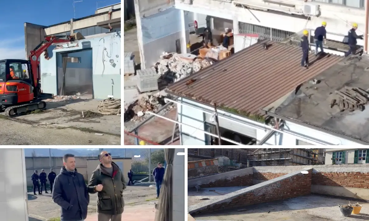 Corigliano Rossano, le demolizioni dei box abusivi del mercato ittico come monito alle mafie\n