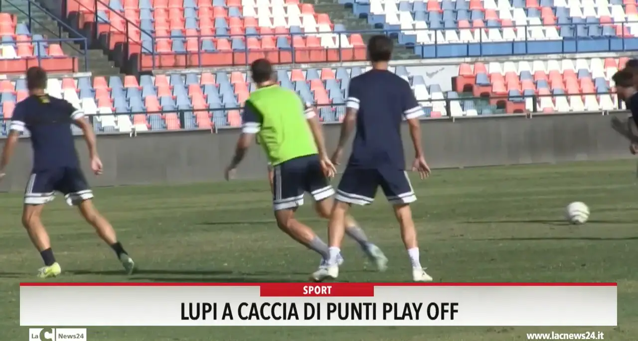 Lupi a caccia di punti play-off