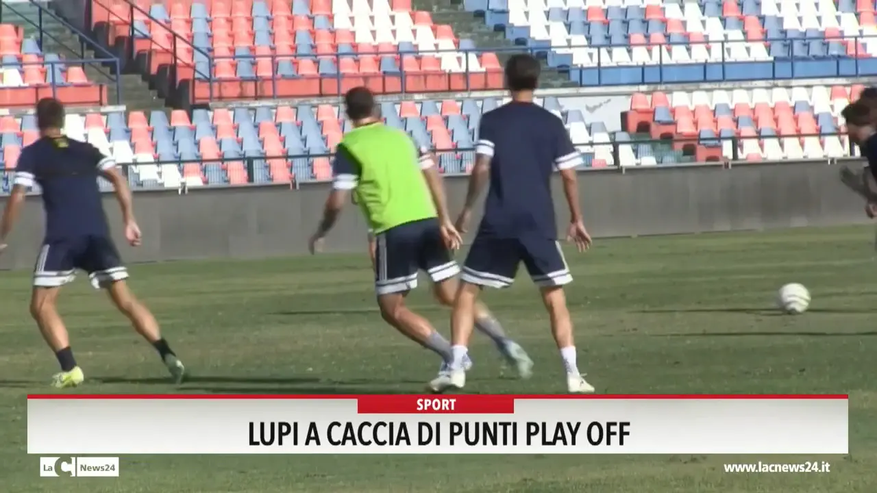 Lupi a caccia di punti play-off