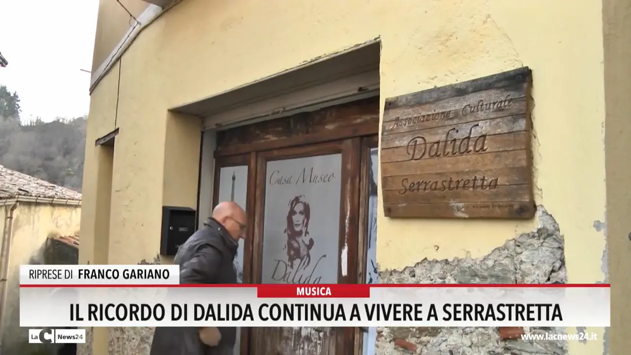 Il ricordo di Dalida continua a vivere a Serrastretta