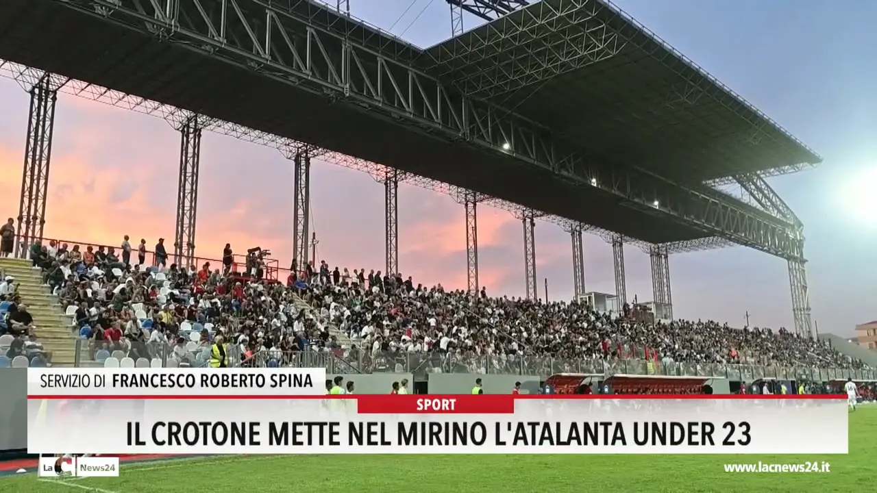 Il Crotone mette nel mirino l' Atalanta under 23