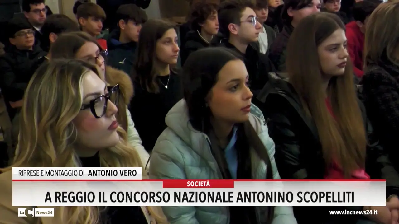 A Reggio il concorso nazionale Antonio Scopelliti