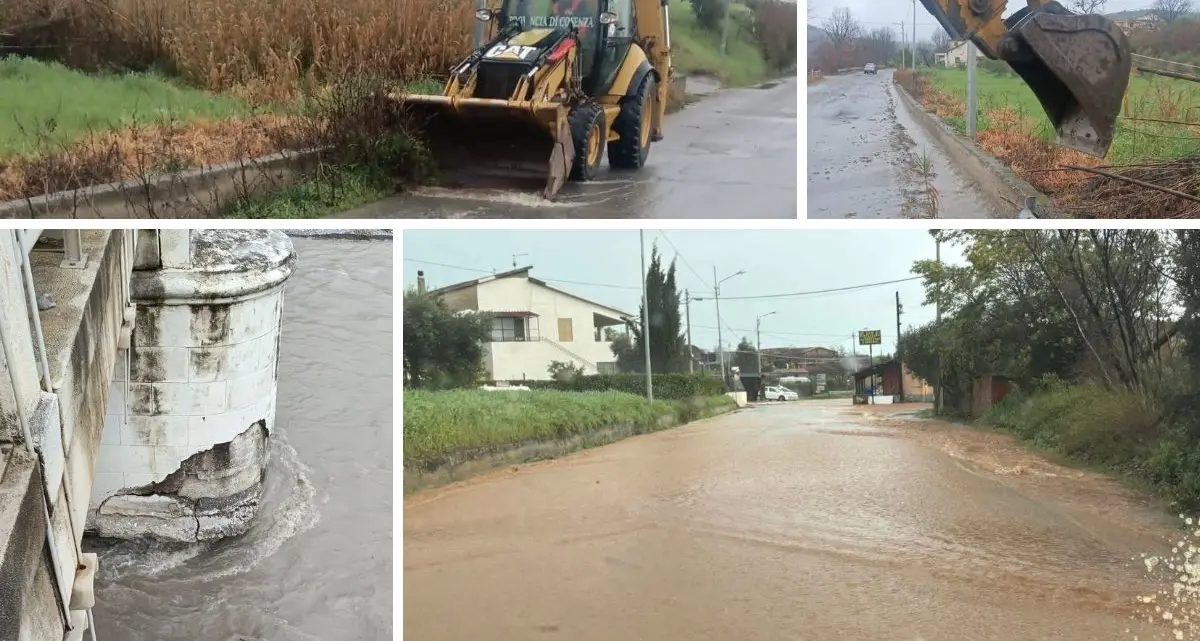 Altomonte sott’acqua, strada sommersa e scontro sulle responsabilità\n