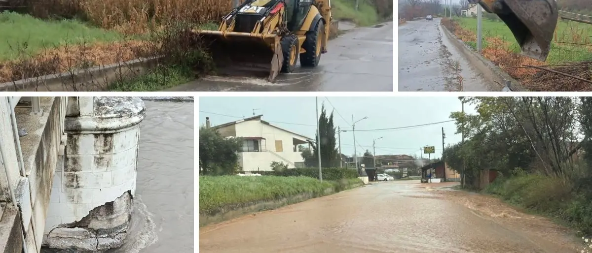 Altomonte sott’acqua, strada sommersa e scontro sulle responsabilità\n