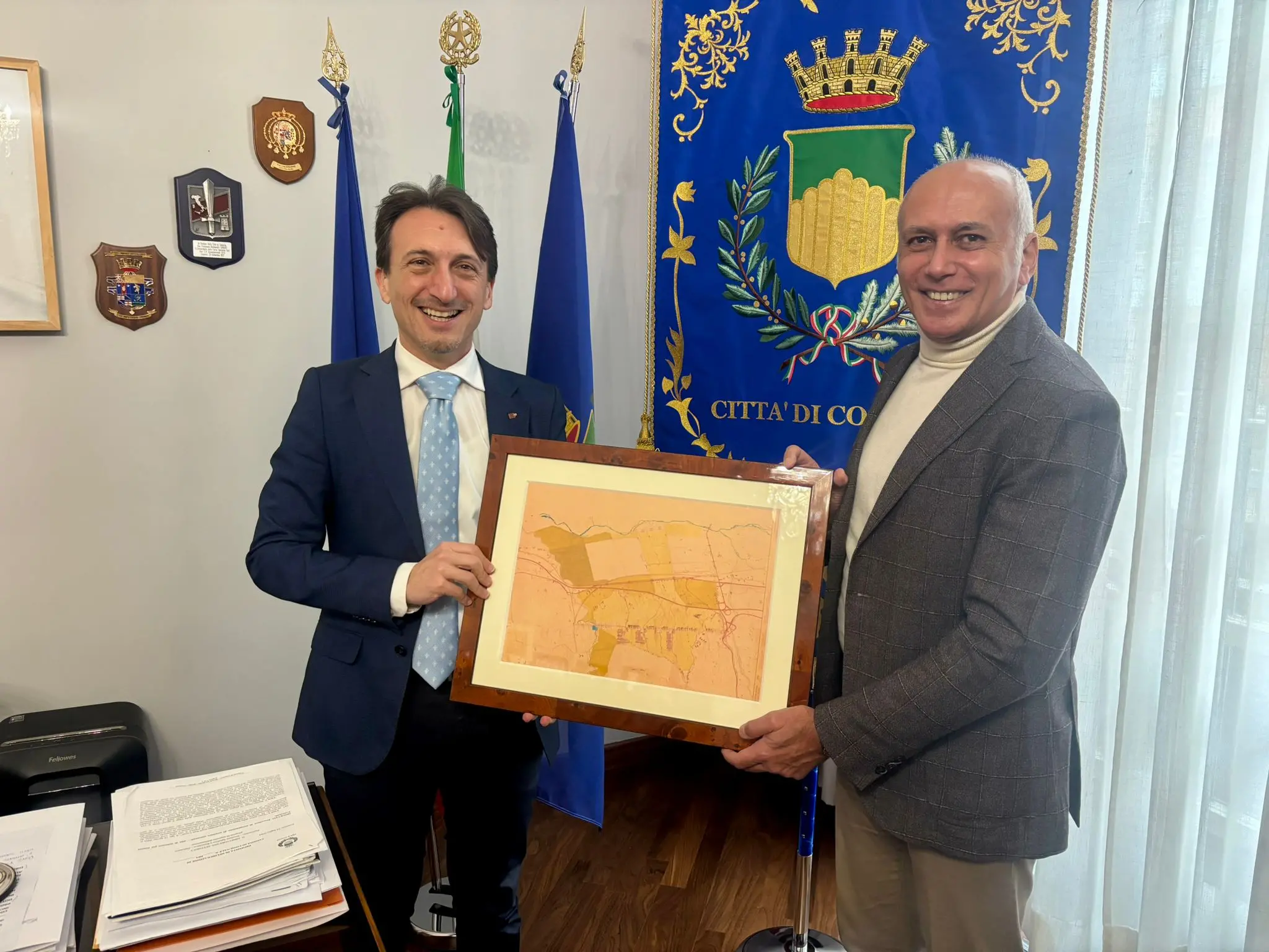 Comune e Unical, incontro a Palazzo dei Bruzi: Caruso e Greco rafforzano la collaborazione\n