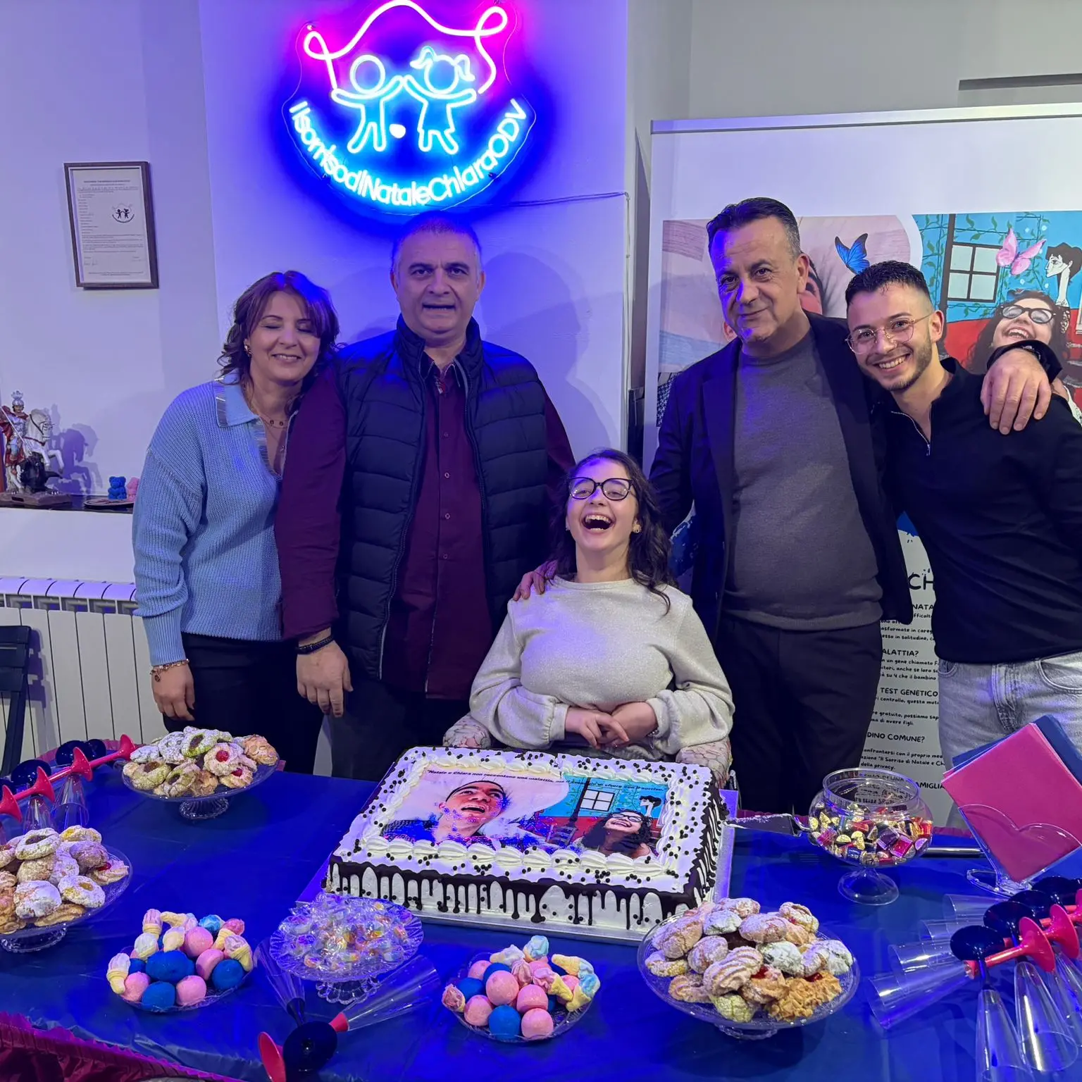 Un nuovo spazio di speranza: inaugurata la nuova sede dell’associazione “Il Sorriso di Natale e Chiara”\n