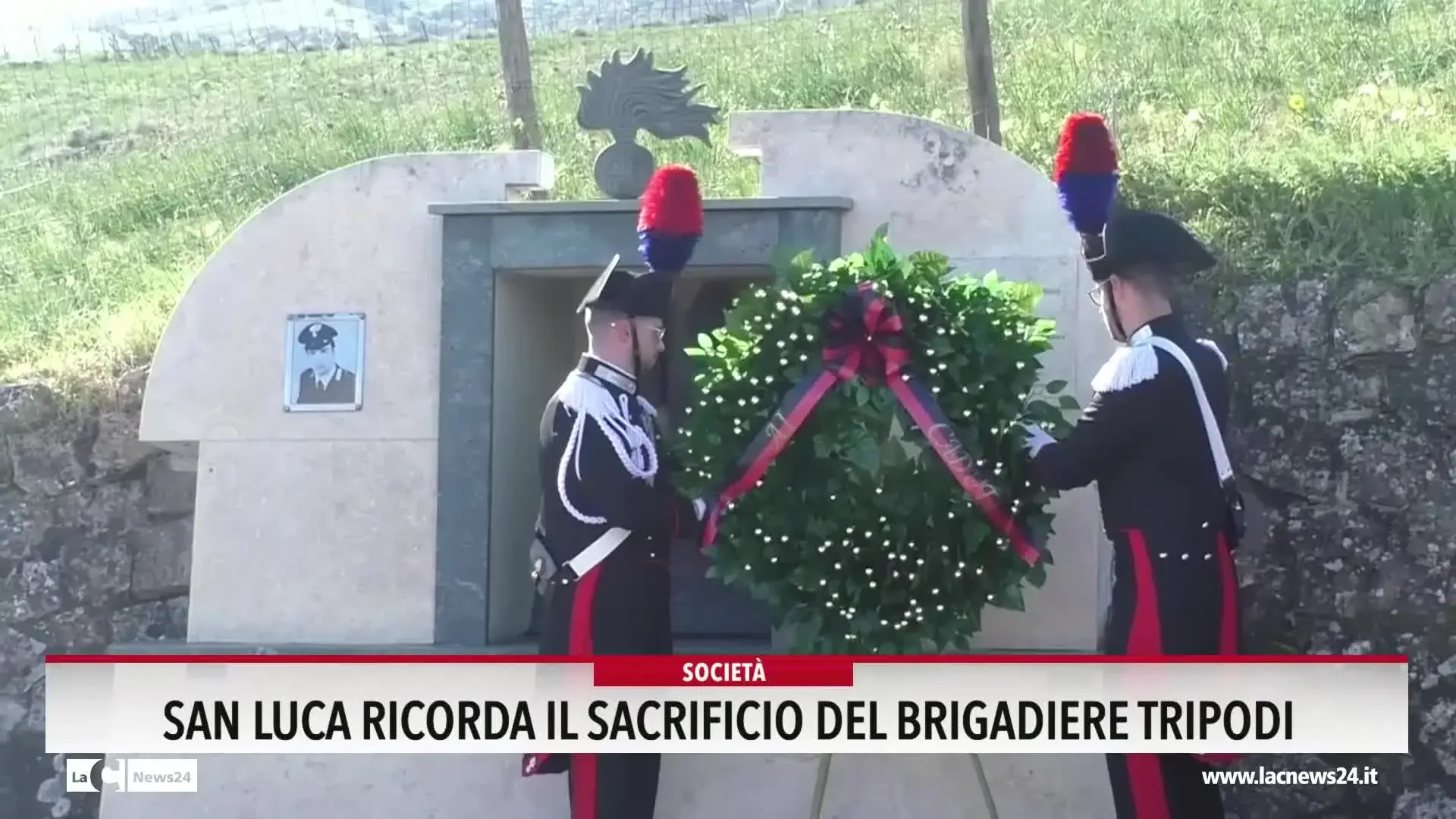 San Luca ricorda il sacrificio del brigadiere Tripodi