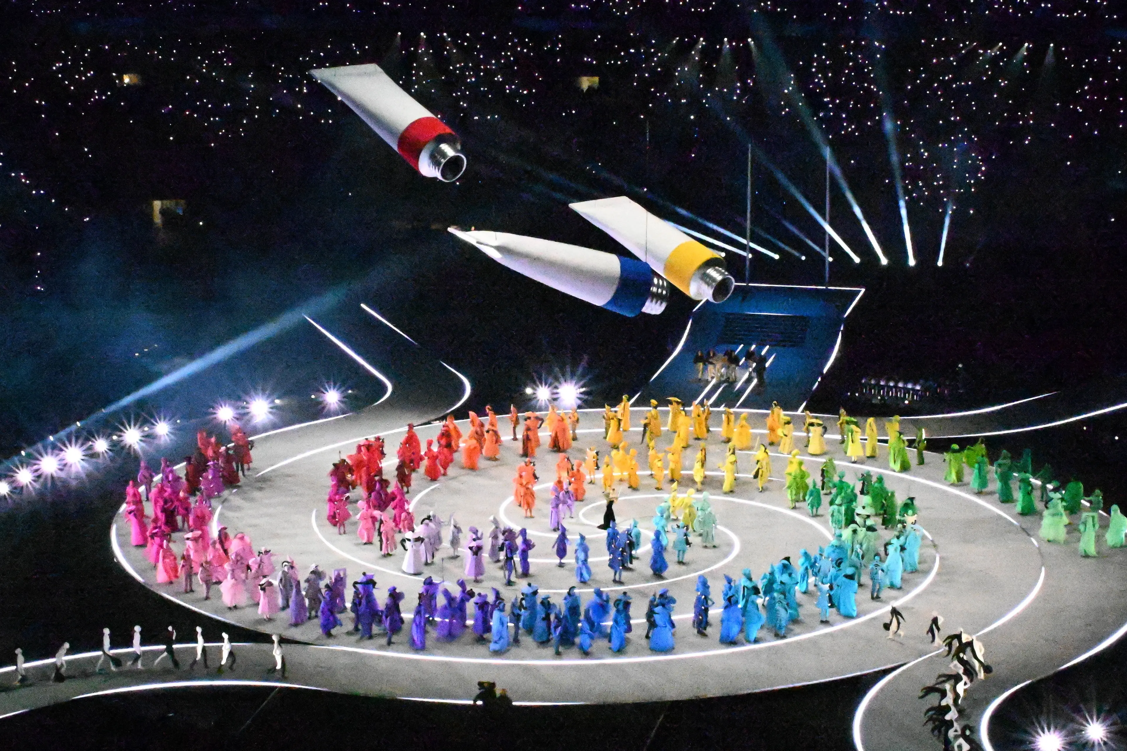 opening Cerimony show during Opening Ceremony, Olympic Winter Games Milano-Cortina 2026 in Milano, Italy, February 06 2026