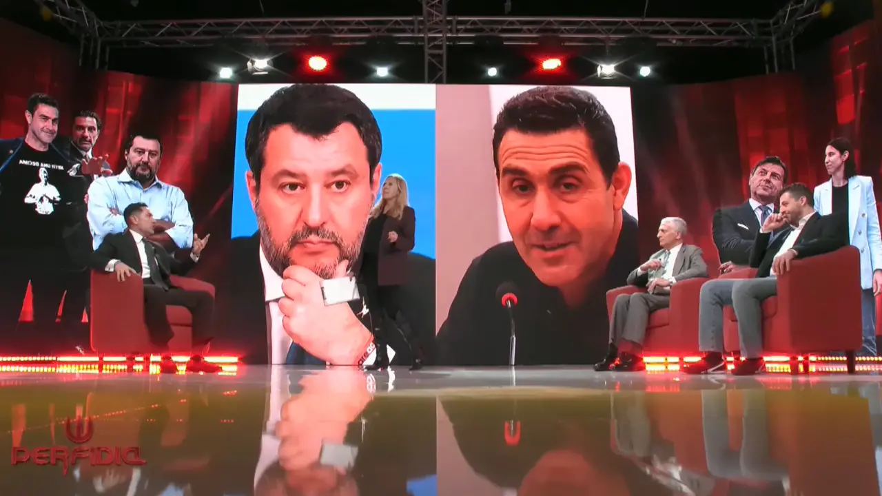 «Liberale a chi?»: nel salotto di Perfidia esplode il confronto tra Furgiuele e Stasi\n