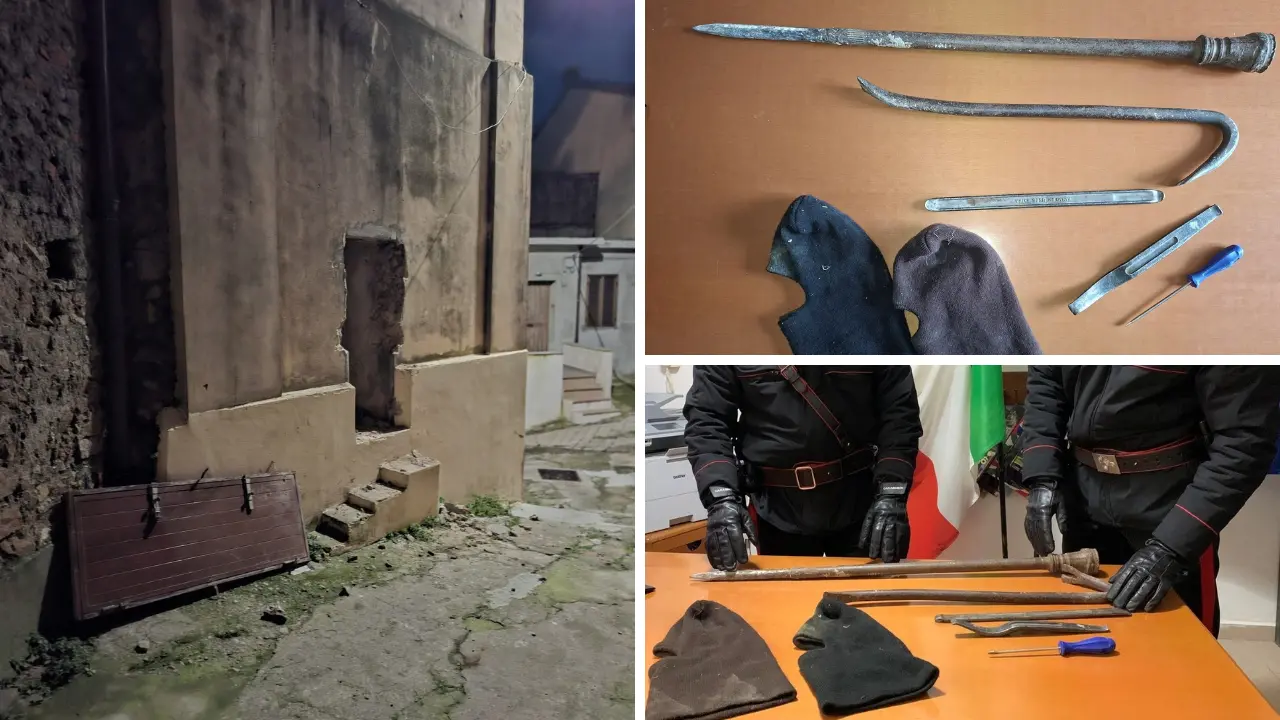 Petronà, tentato furto nella Chiesa madre: arrestate 2\u00A0persone\u00A0in flagranza di reato dopo l’allarme lanciato dei residenti\n