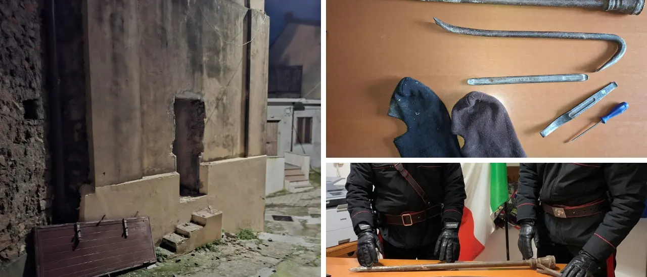 Petronà, tentato furto nella Chiesa madre: arrestate 2\u00A0persone\u00A0in flagranza di reato dopo l’allarme lanciato dei residenti\n