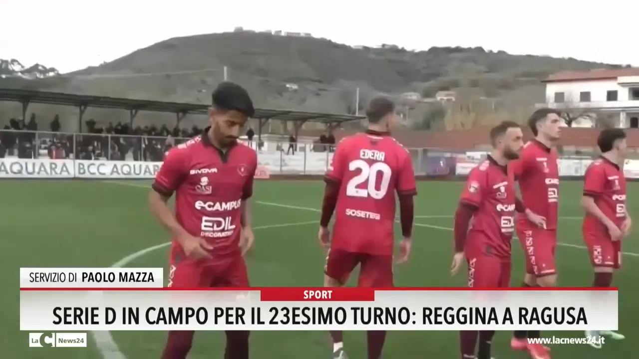 Serie D in campo per il 23esimo turno: Reggina a Ragusa