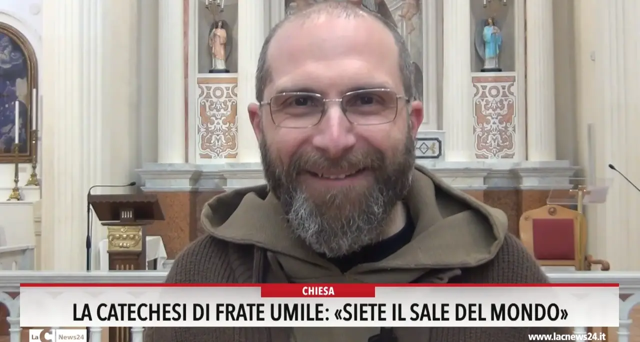 La catechesi di frate Umile «Siete il sale del mondo»
