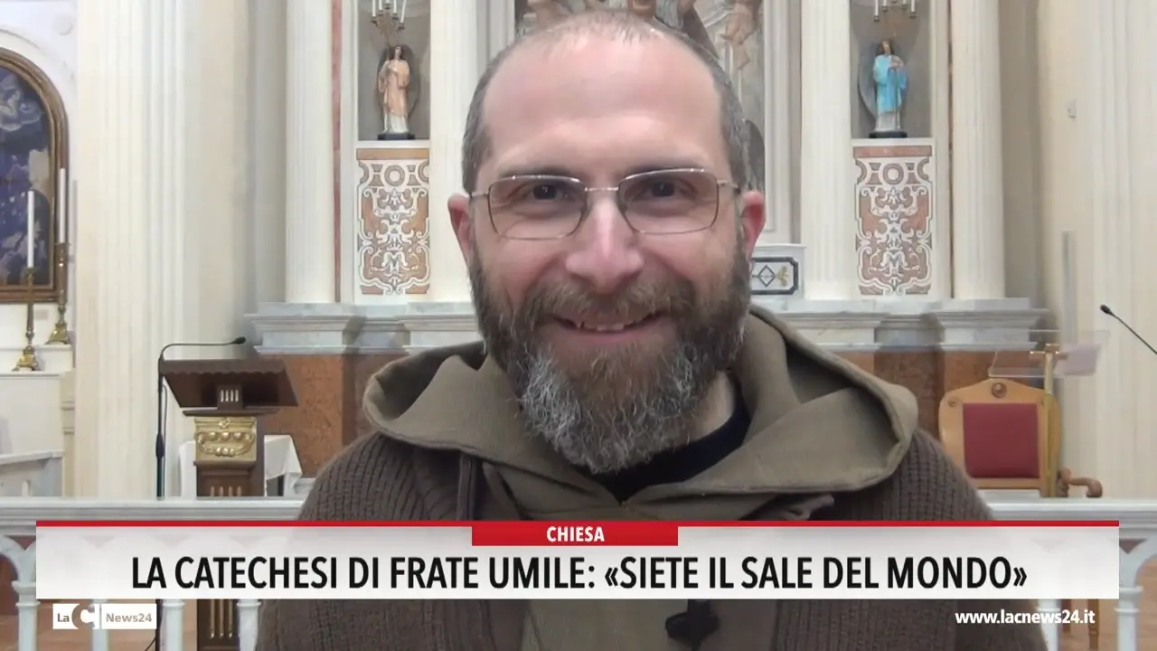 La catechesi di frate Umile «Siete il sale del mondo»