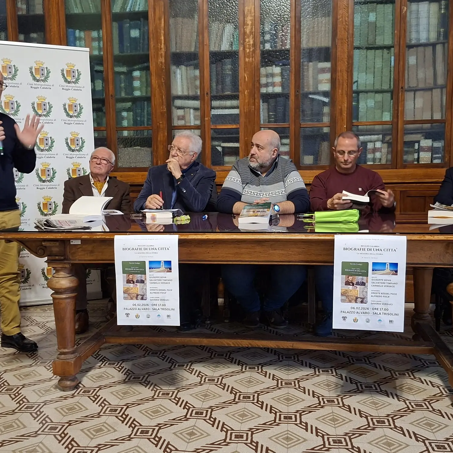 Metrocity, presentato il libro “Biografie di una città” di Saverio Verduci. Versace: «Uomini e donne che hanno segnato il nostro territorio e a cui dobbiamo riconoscenza»\n