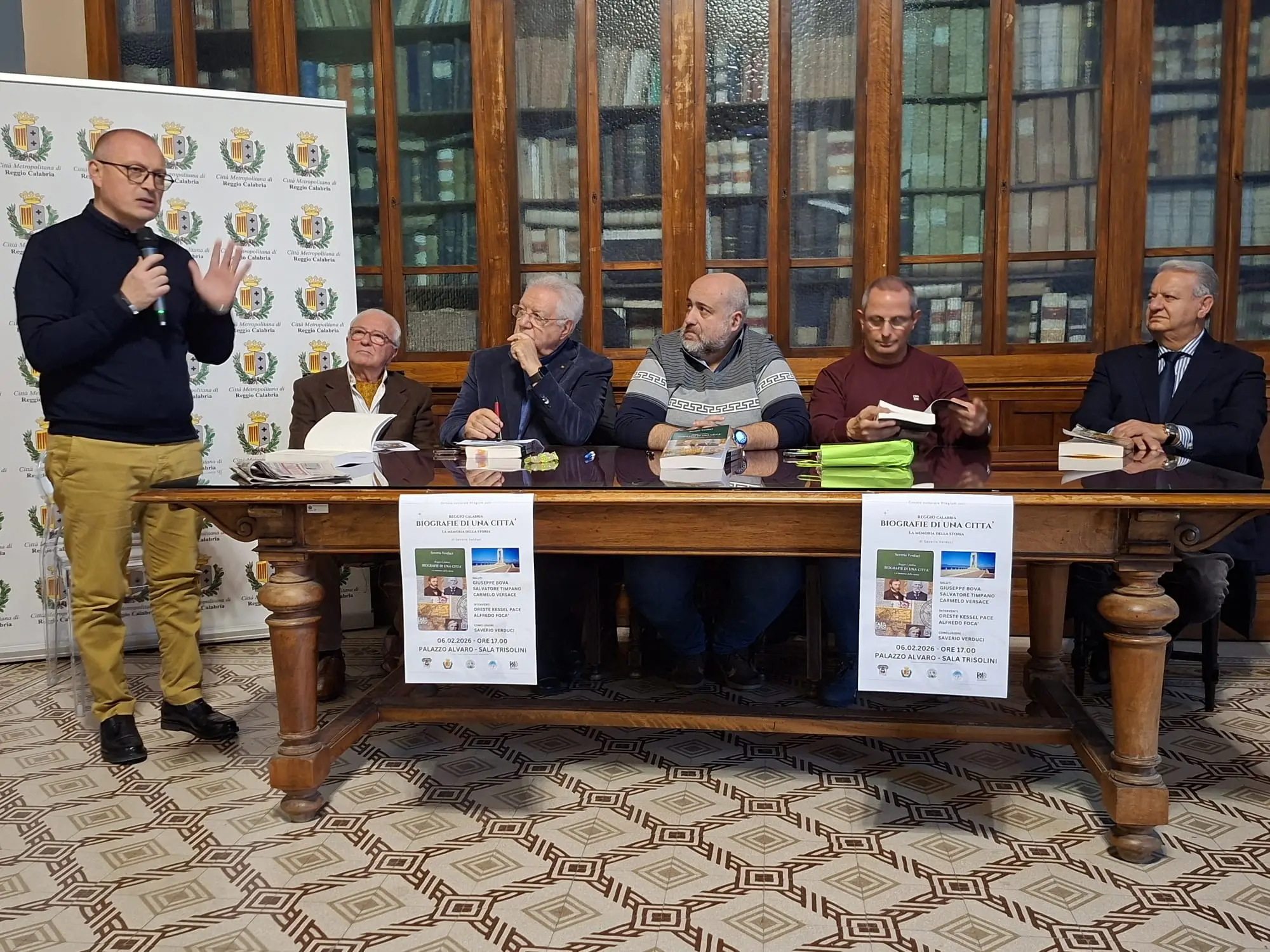 Metrocity, presentato il libro “Biografie di una città” di Saverio Verduci. Versace: «Uomini e donne che hanno segnato il nostro territorio e a cui dobbiamo riconoscenza»\n