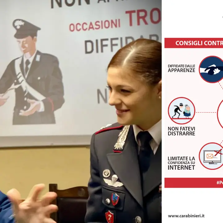 Truffe agli anziani, i carabinieri di Vibo avviano un nuovo ciclo di incontri per imparare a difendersi\n