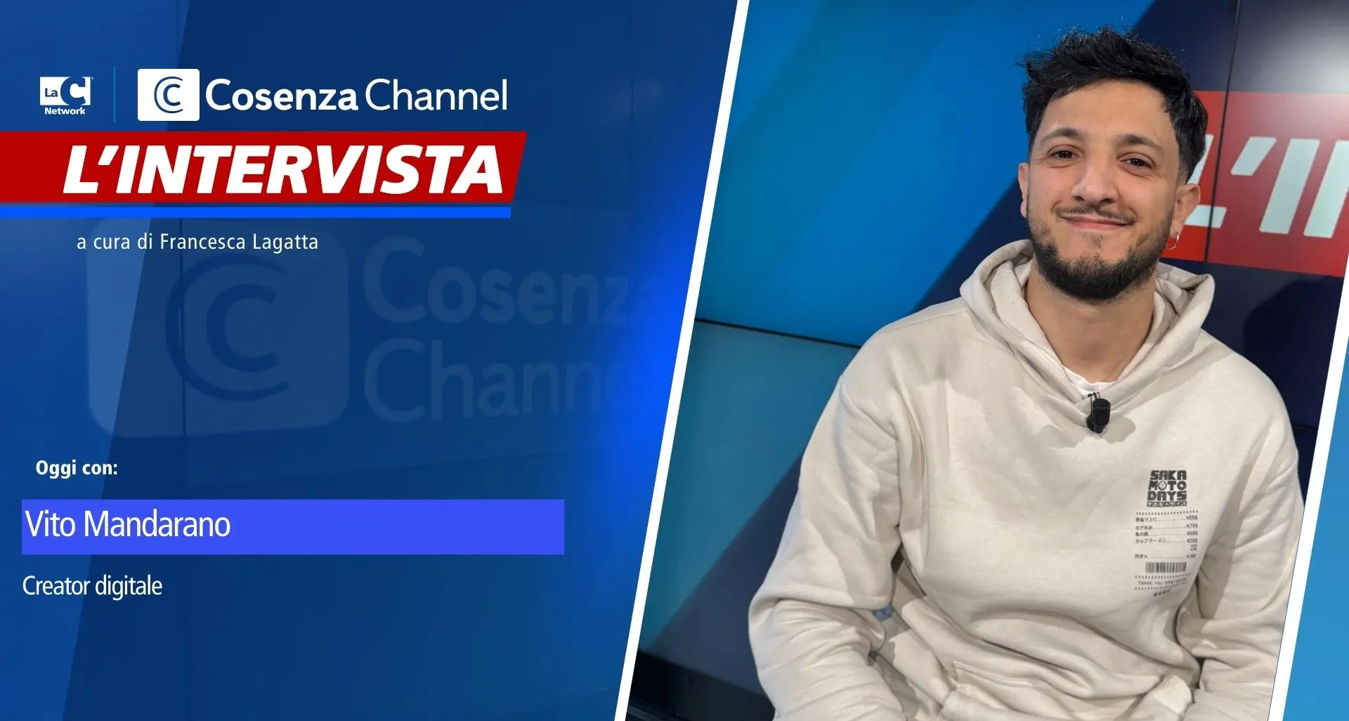 Vito Mandarano, dai social calababresi al sogno della televisione nazionale | VIDEO\n