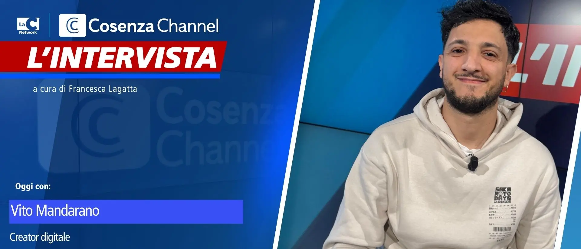 Vito Mandarano, dai social calabresi al sogno della televisione nazionale | VIDEO