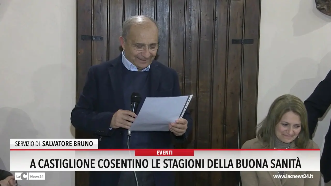 A Castiglione Cosentino le stagioni della buona sanità