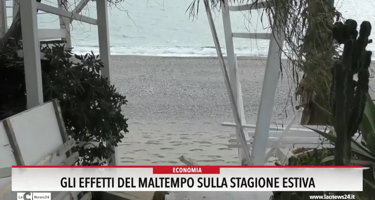 Gli effetti del maltempo sulla stagione estiva