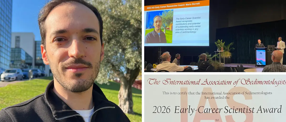 Unical, Mario Borrelli premiato dalla IAS al congresso mondiale di sedimentologia\n