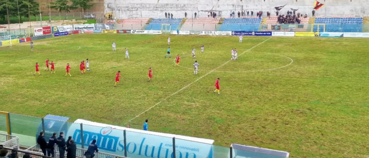 Una buona Vibonese cede il passo alla Nissa: decisiva una rete\u00A0di De Felice a fine primo tempo\n