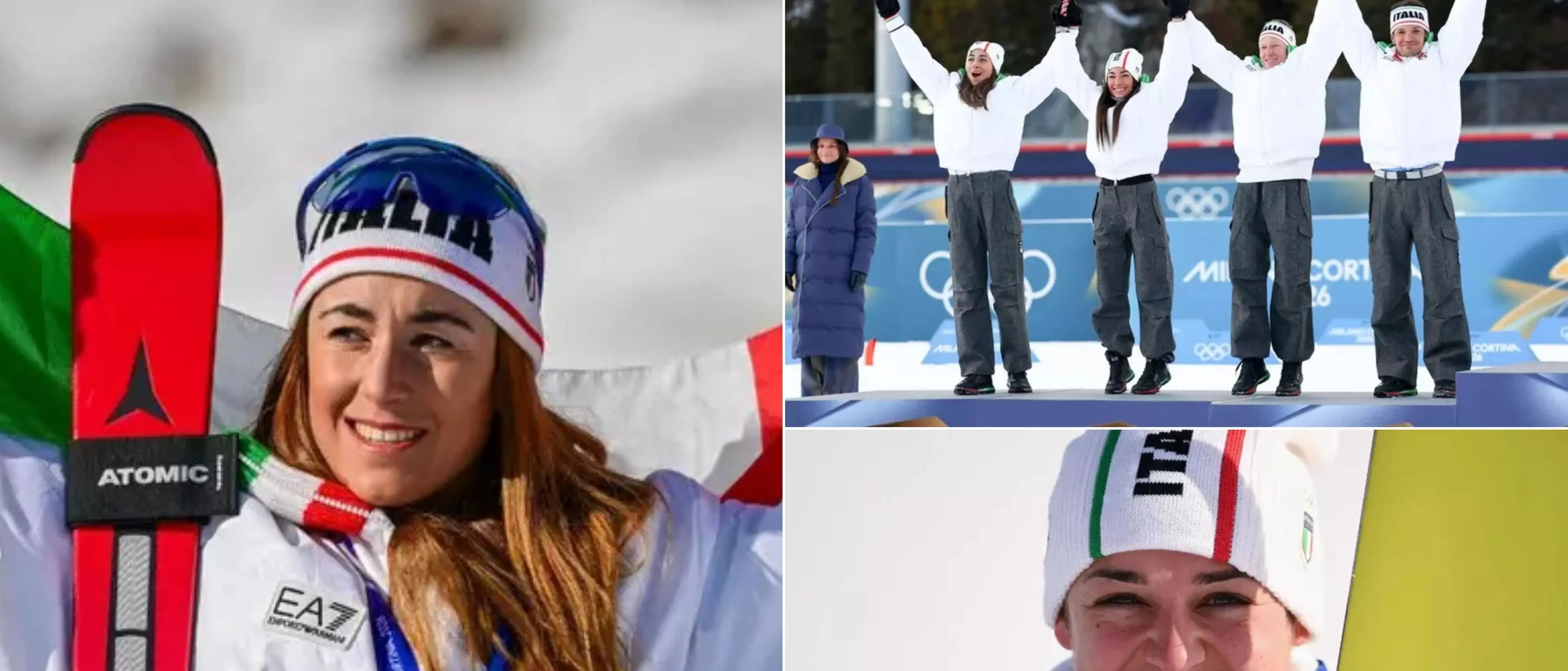 Sofia Goggia è bronzo nella discesa libera, medaglie anche dal biathlon e dallo snowboard