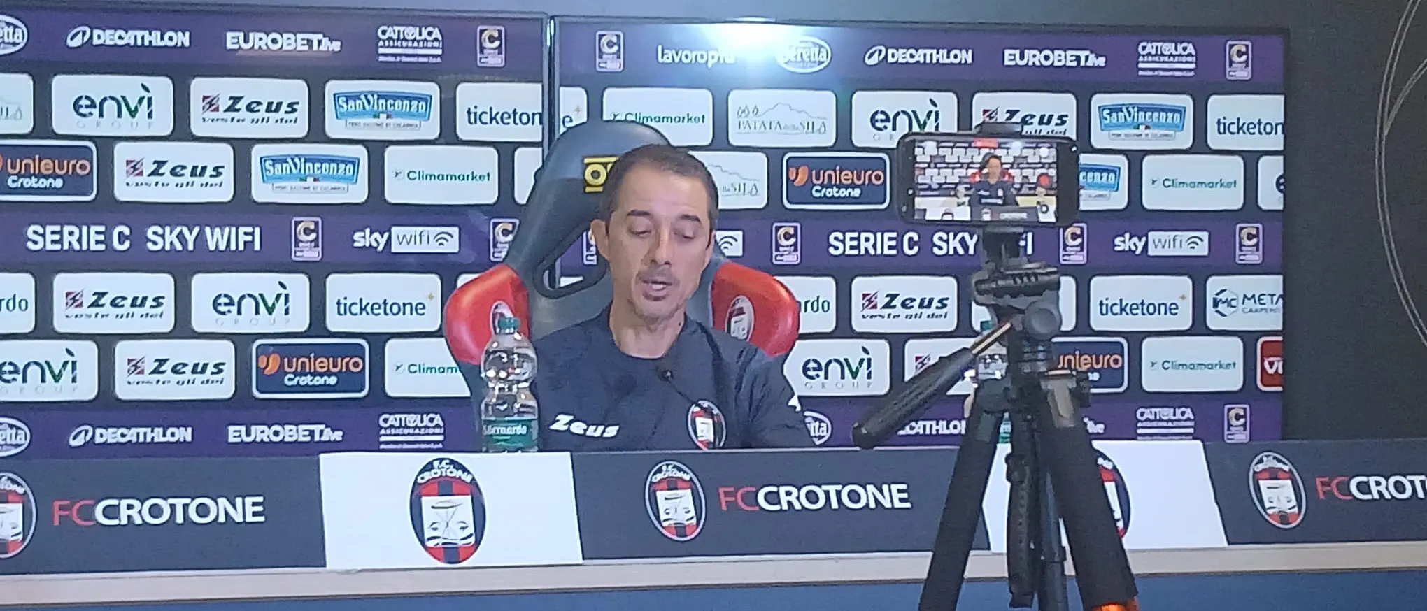 Verso Casertana-Crotone, Longo:\u00A0«Serve concentrazione e spirito giusto»\n