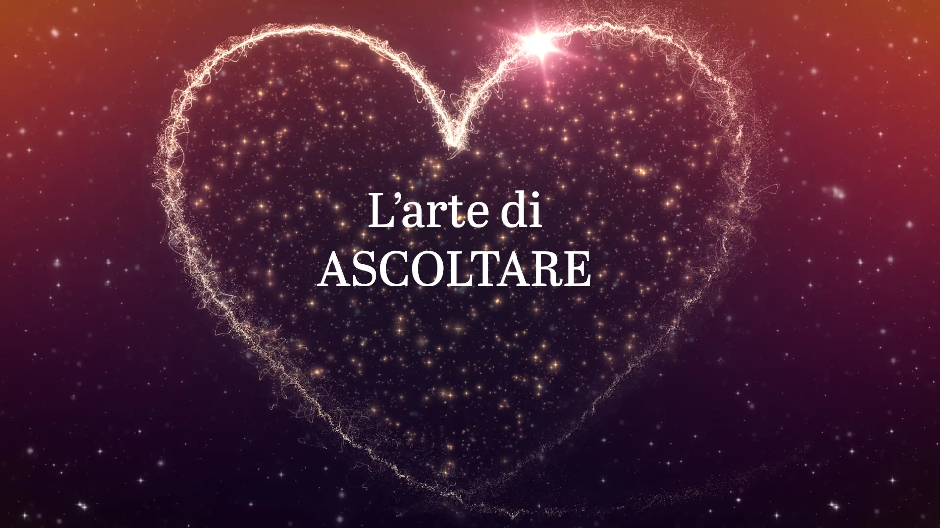 L'arte di ascoltare - San Valentino 2026