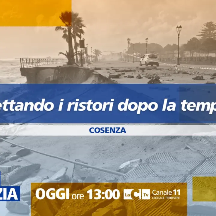 Aspettando i ristori dopo la tempesta, ne parliamo oggi a Dentro la notizia su LaC Tv\n