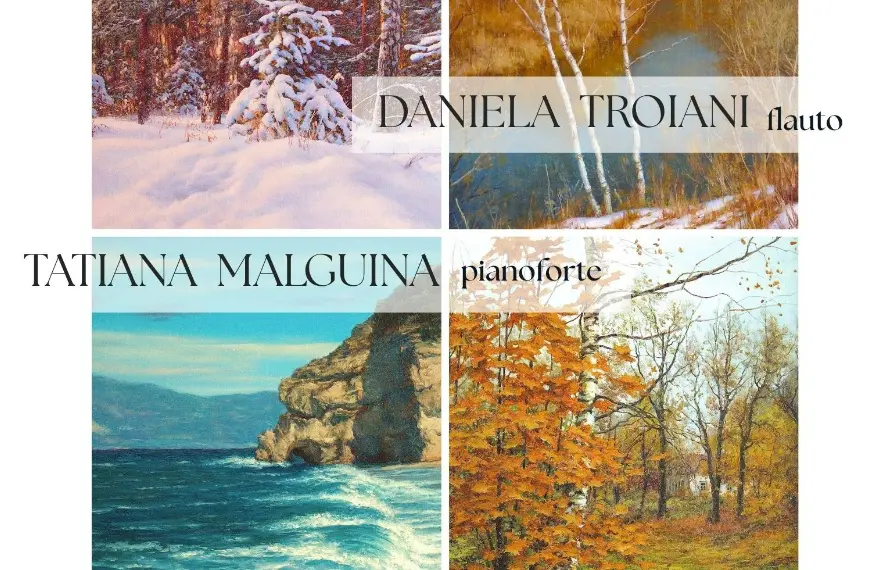 Le stagioni, a Cosenza il concerto della pianista Malguina e della flautista Troiani\n
