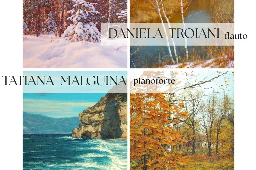 Le stagioni, a Cosenza il concerto della pianista Malguina e della flautista Troiani\n