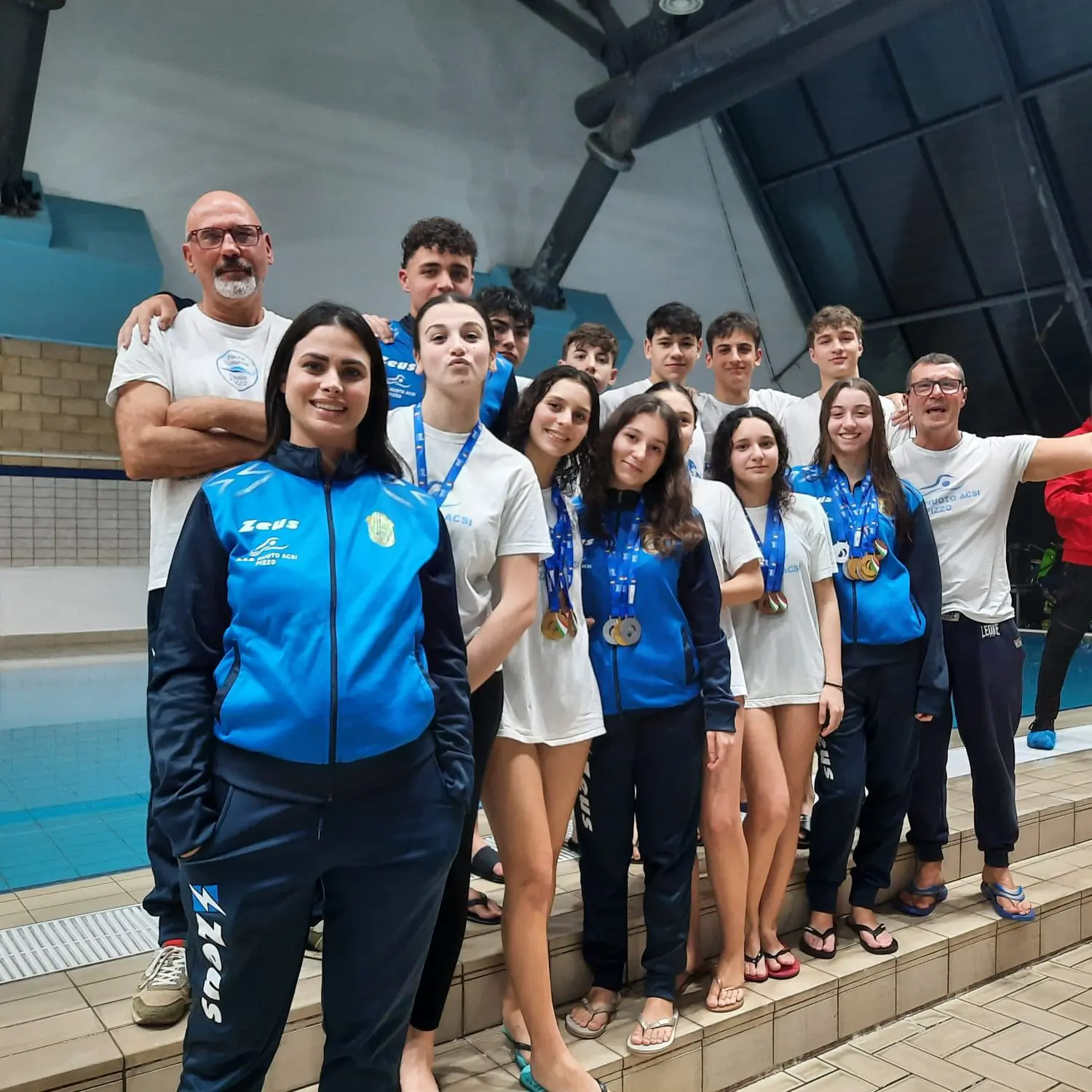 Nuoto, l’Asd Pizzo conquista il 4° posto alla Coppa d’inverno di Reggio Calabria e conquista 27 medaglie\n