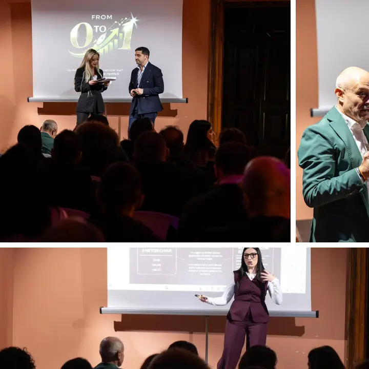 Vibo, oltre 60 imprenditori a Palazzo Gagliardi per la prima edizione di “From 0 to 1 – Marketing, Mente, Metodo”\n