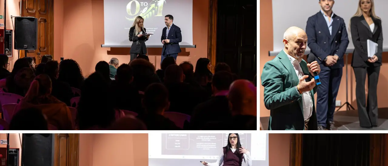 Vibo, oltre 60 imprenditori a Palazzo Gagliardi per la prima edizione di “From 0 to 1 – Marketing, Mente, Metodo”\n