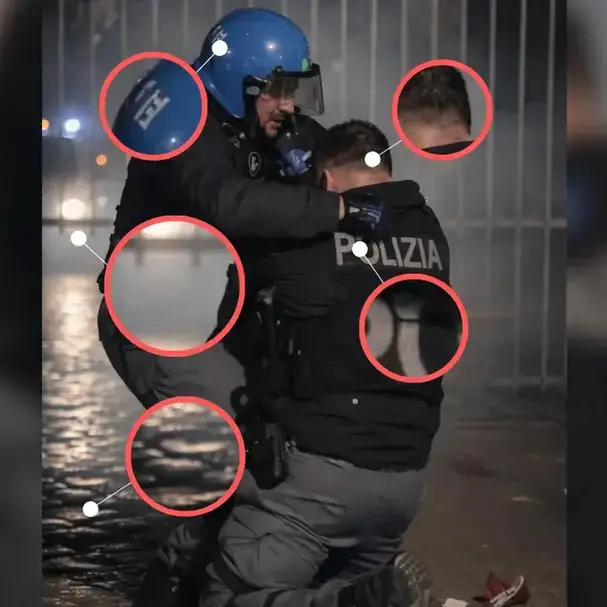 Torino, la foto falsa e il cortocircuito istituzionale: quando l’IA mette in crisi la fiducia nello Stato\n