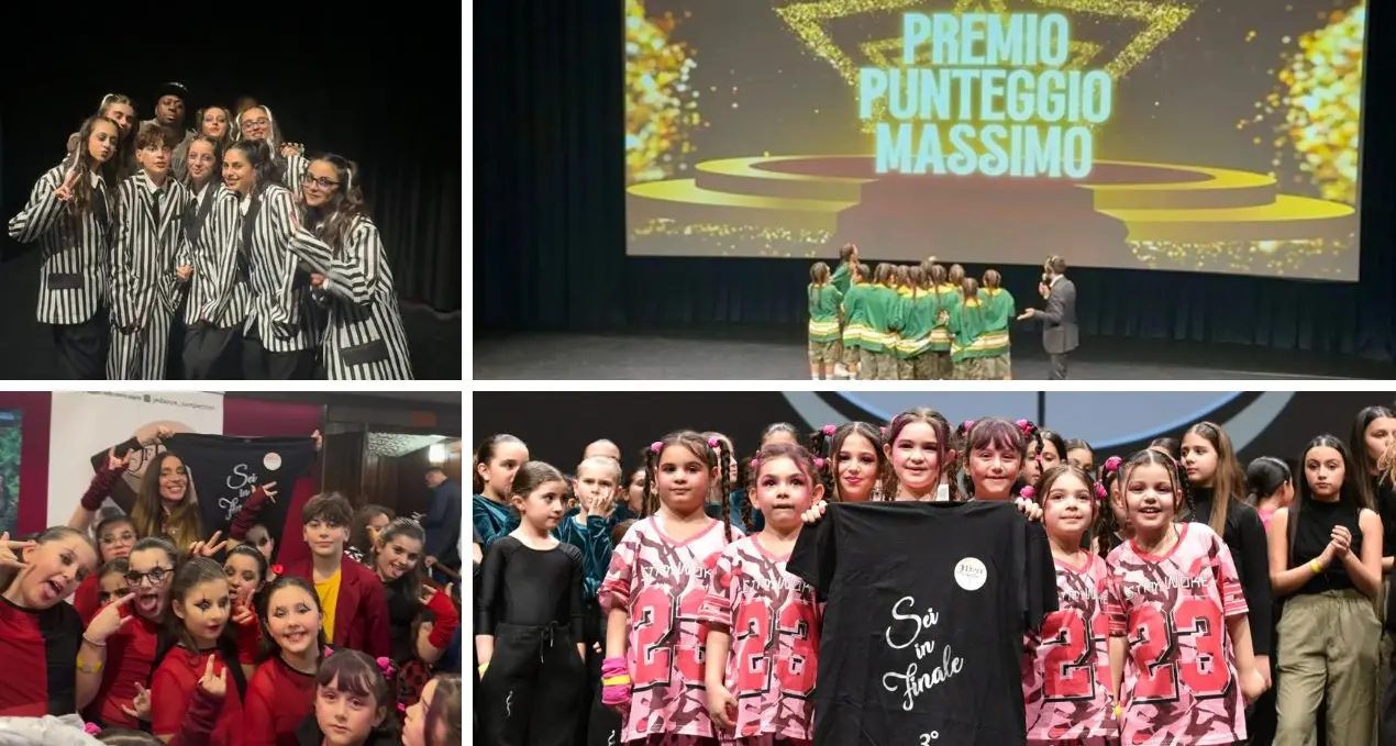 La scuola di danza Skorpion di Pannaconi brilla al contest Jedance: a Rende quattro podi per i giovanissimi ballerini\n